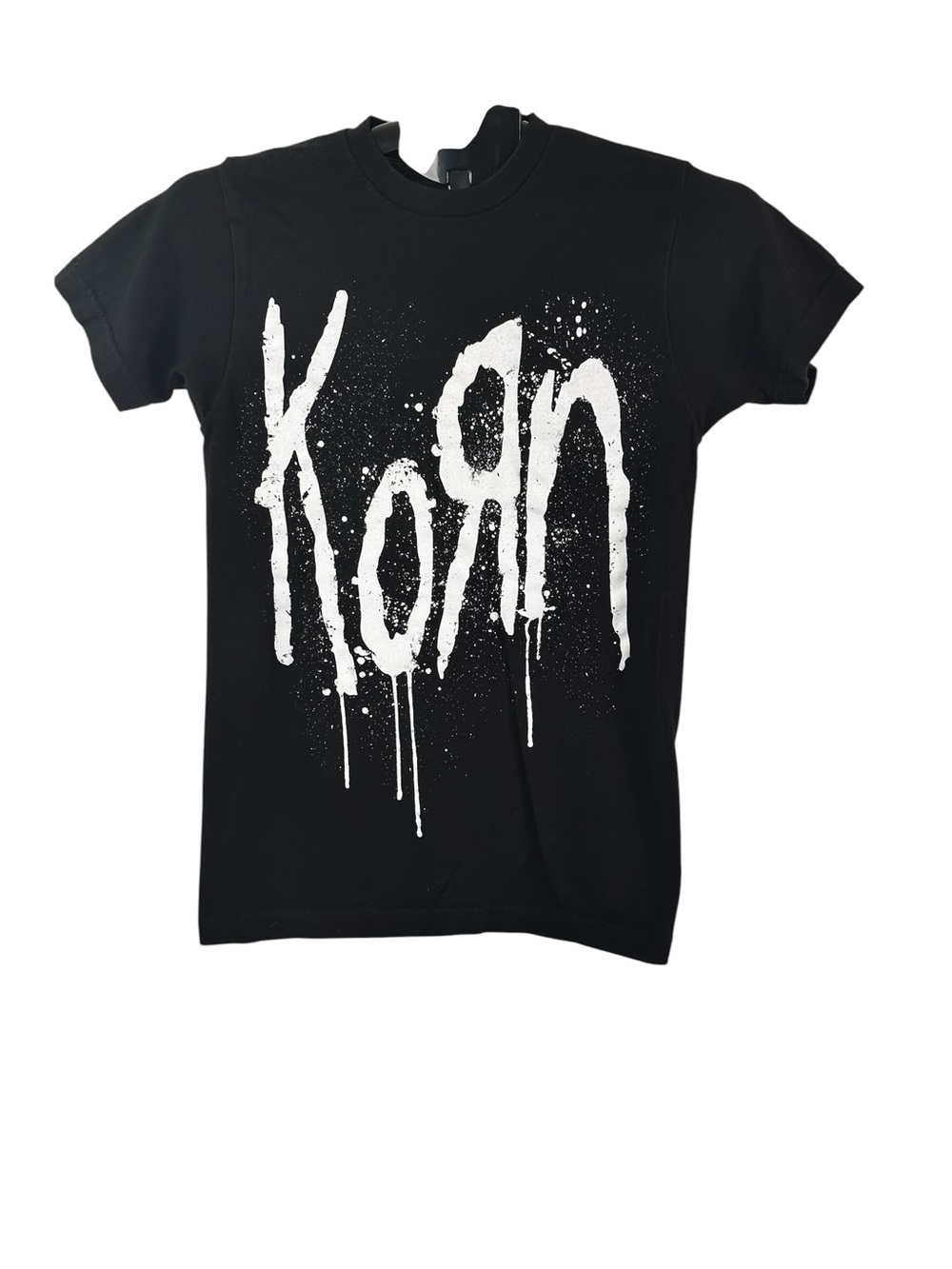 Korn Still A Freak Black Graphic T-Shirt XS Grunge Nu Metal Y2K Unisex